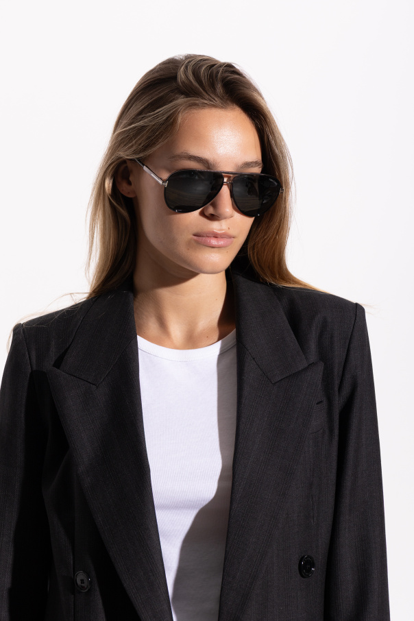 トムフォースピード　レザー　ブラックシャドウ　42 Tom Ford 'Rupert-02' sunglasses | Men's | Vitkac